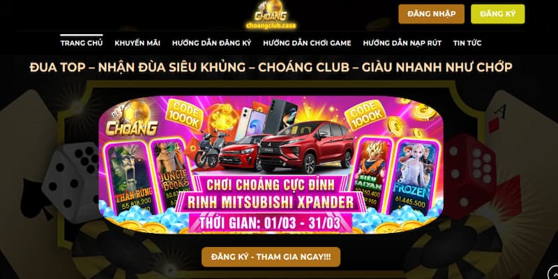 Choáng Club - Cổng Game Cá Cược Hàng Đầu Nhất Châu Á 3 Các khuyến mãi khi tham gia cổng game