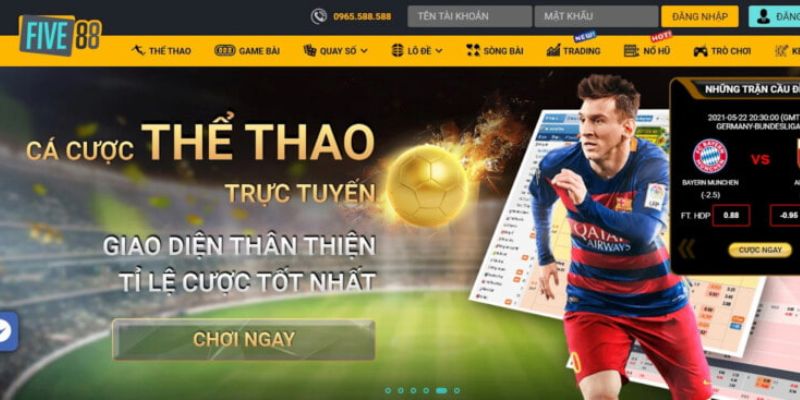 Five88 | Thương Hiệu Đẳng Cấp Số 1 Thị Trường Hiện Nay 3 Từng bước đăng ký tài khoản chơi game cá cược