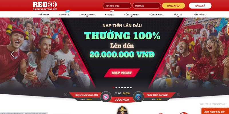 Red88 | Tận Hưởng Cá Cược Thả Ga Tại Sân Chơi Đình Đám 2 Ưu điểm khi tham gia cược tại nhà cái đình đám