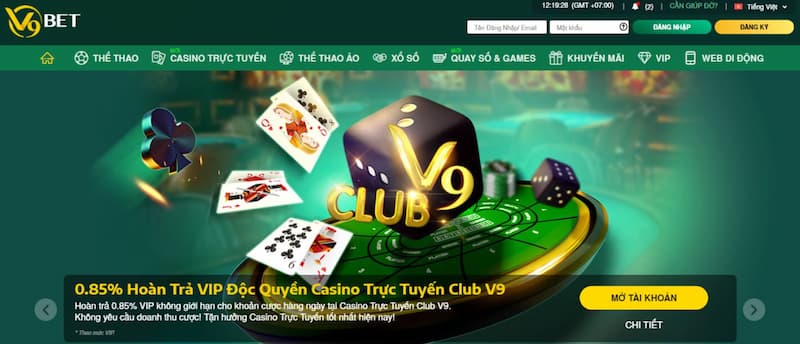 V9Bet - Những thông tin cần thiết cho bạn về nhà cái uy tín 3 Sân chơi V9Bet có điểm gì mà thu hút nhiều khách hàng?
